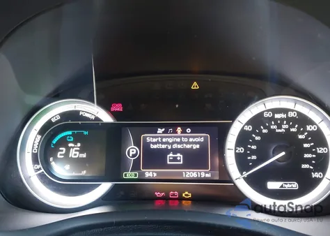 2019 Kia Niro Lx z USA, uszkodzony, nr VIN KNDCB3LC6K5302011